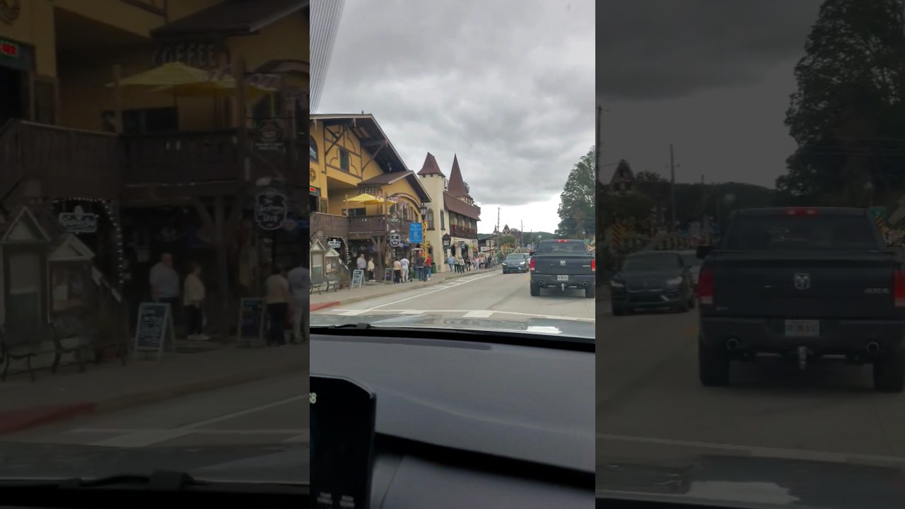 A German town in the Northeast Georgia mountains called Helen Georgia. 