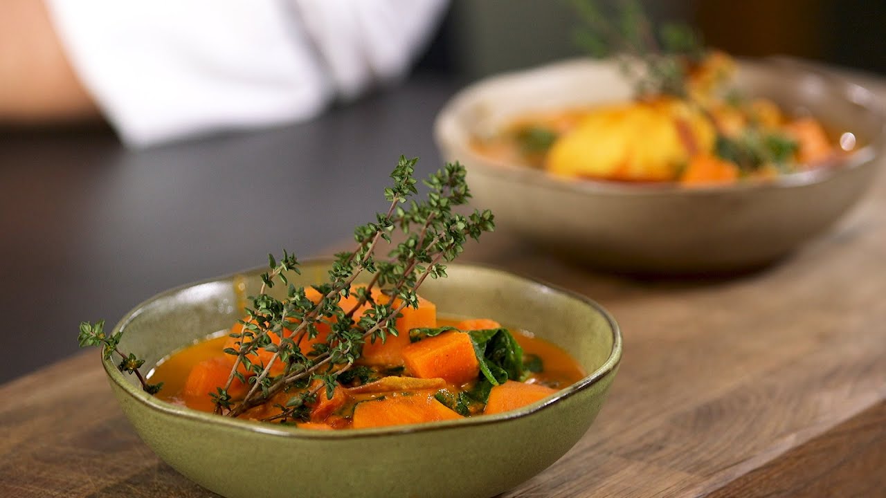 Hähnchencurry mit Süßkartoffel - Neues aus Frankasien | Das schnelle Gericht