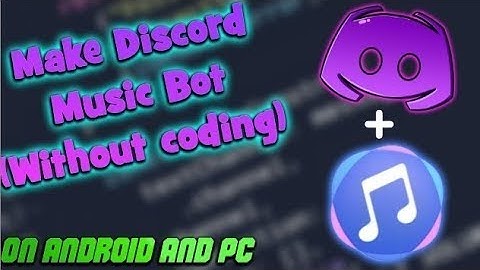 How to make a music bot for Discord in 4 minutes!!! (No Coding/No Download)