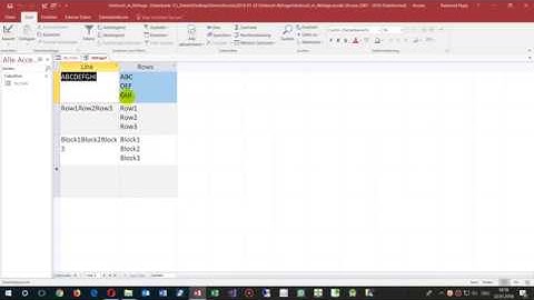 Access Break Lines in Queries. vbcrlf to chr(13) & chr(10)