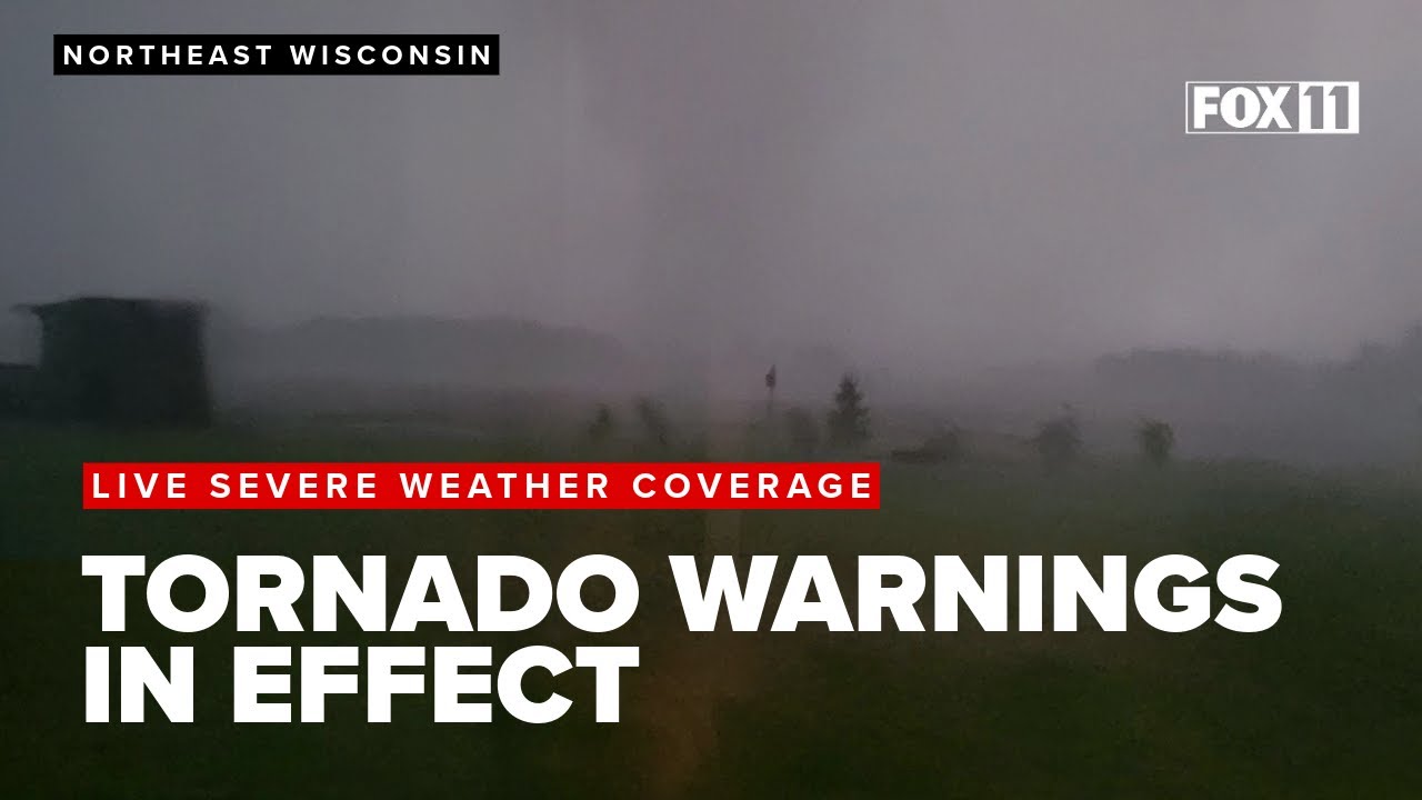LIVE: Active tornado warnings in effect in parts of Northeast Wisconsin ...
