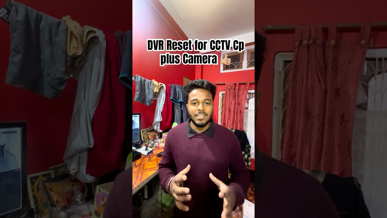 DVR Reset for Cp plus Cameras✅😁