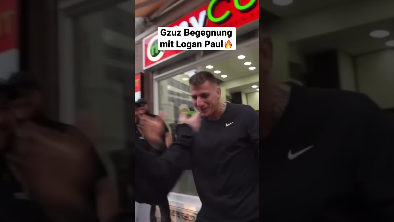 Gzuz und Logan Paul in Hamburg👊