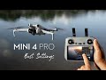 Dji mini 4 pro  beginners guide  best settings activetrack 360