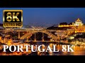 Portugal 8k ultra drone  historical cities and charming beaches