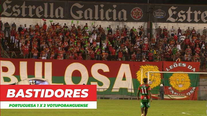 CP | Bastidores do jogo PORTUGUESA 1 x 2 VOTUPORANGUENSE - 26/10/2021 || LUSA TV