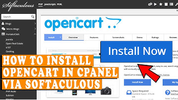 How to Install OpenCart in cPanel using Softaculous?
