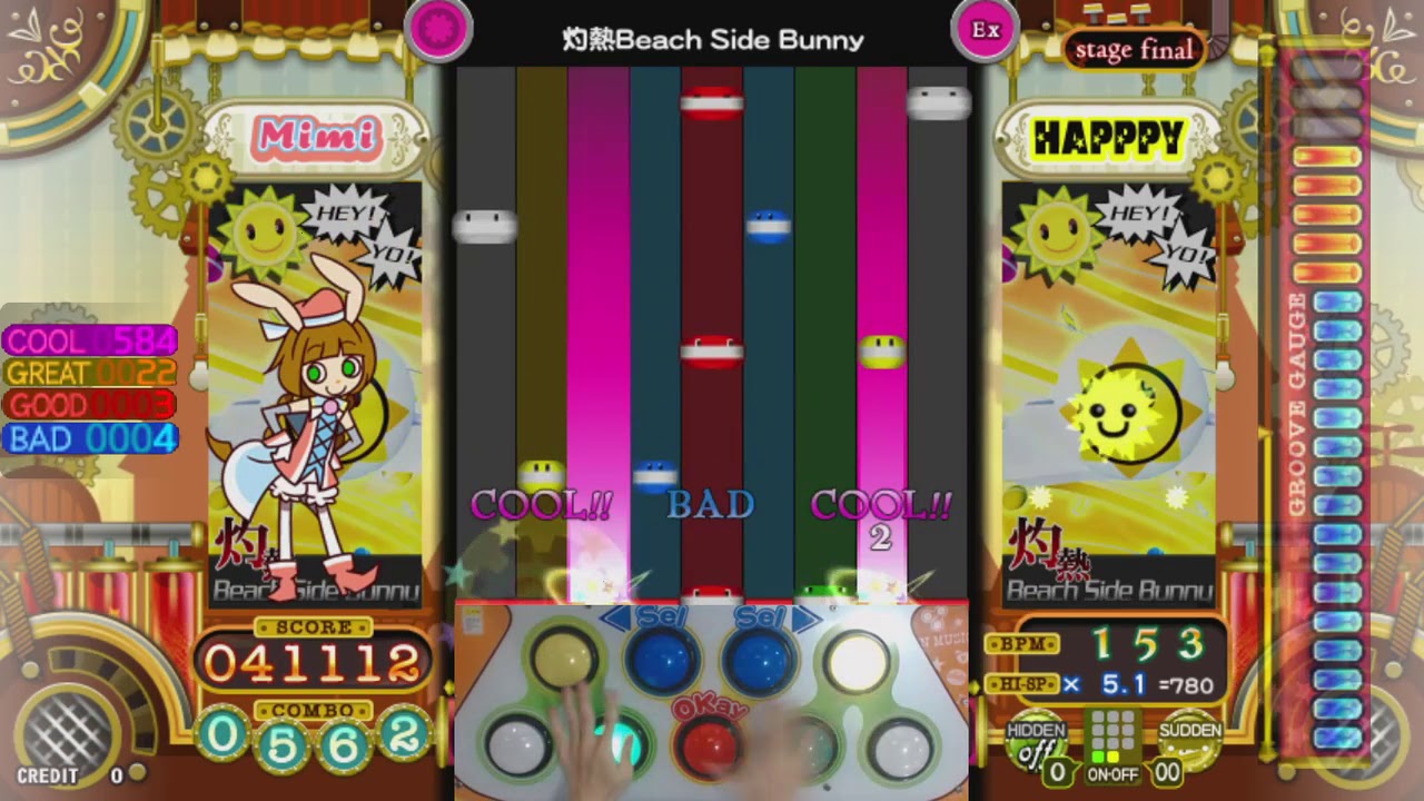 [ポップン] ブロークンサンバブレイク(BROKEN SAMBA BREAK) 灼熱Beach Side Bunny EX