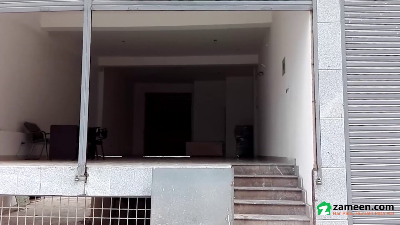 4.1 MARLA SHOP FOR SALE IN PHASE 6 BUKHARI COMMERCIAL AREA DHA KARACHI