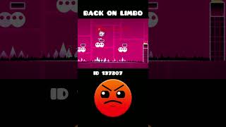 Back on Limbo speedrun gone wrong 💀 #geometrydash