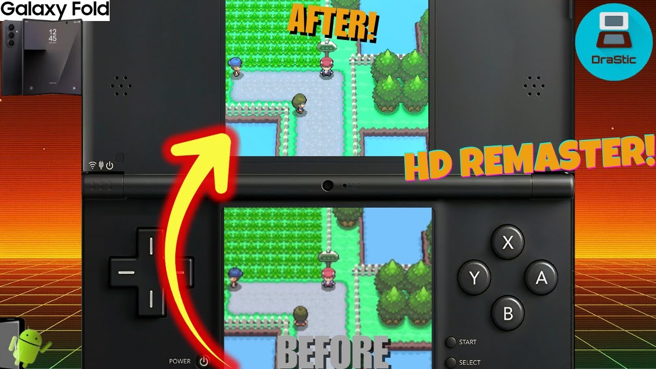 Make Your DS Games Look INSANE on Android (Drastic Emulator