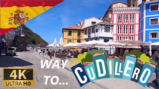 DRIVING from SOMIEDO NATIONAL PARK to CUDILLERO, Principality of Asturias, SPAIN I 4K 60fps