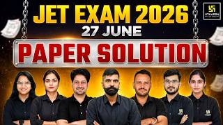 JET Exam 2026 | 27 June Exam Paper Solution | Utkarsh agriculture Classes