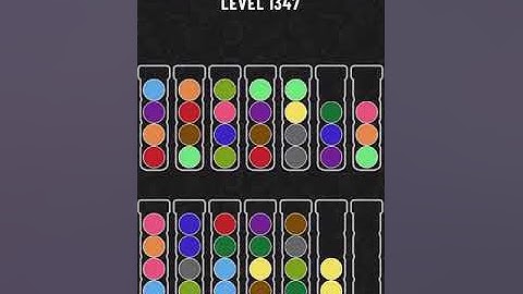 【Ball Sort Puzzle】Level.1347
