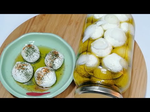 طريقة عمل لبنة المدعبله بأطيب مذاق وانجح الطرق بمكون واحد فقط عالطريقه اللبنانيه