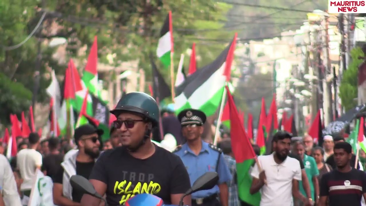 Peace march for Palestine