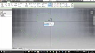 Autodesk Inventor Sketch Part 4 - Fillet and chamfer