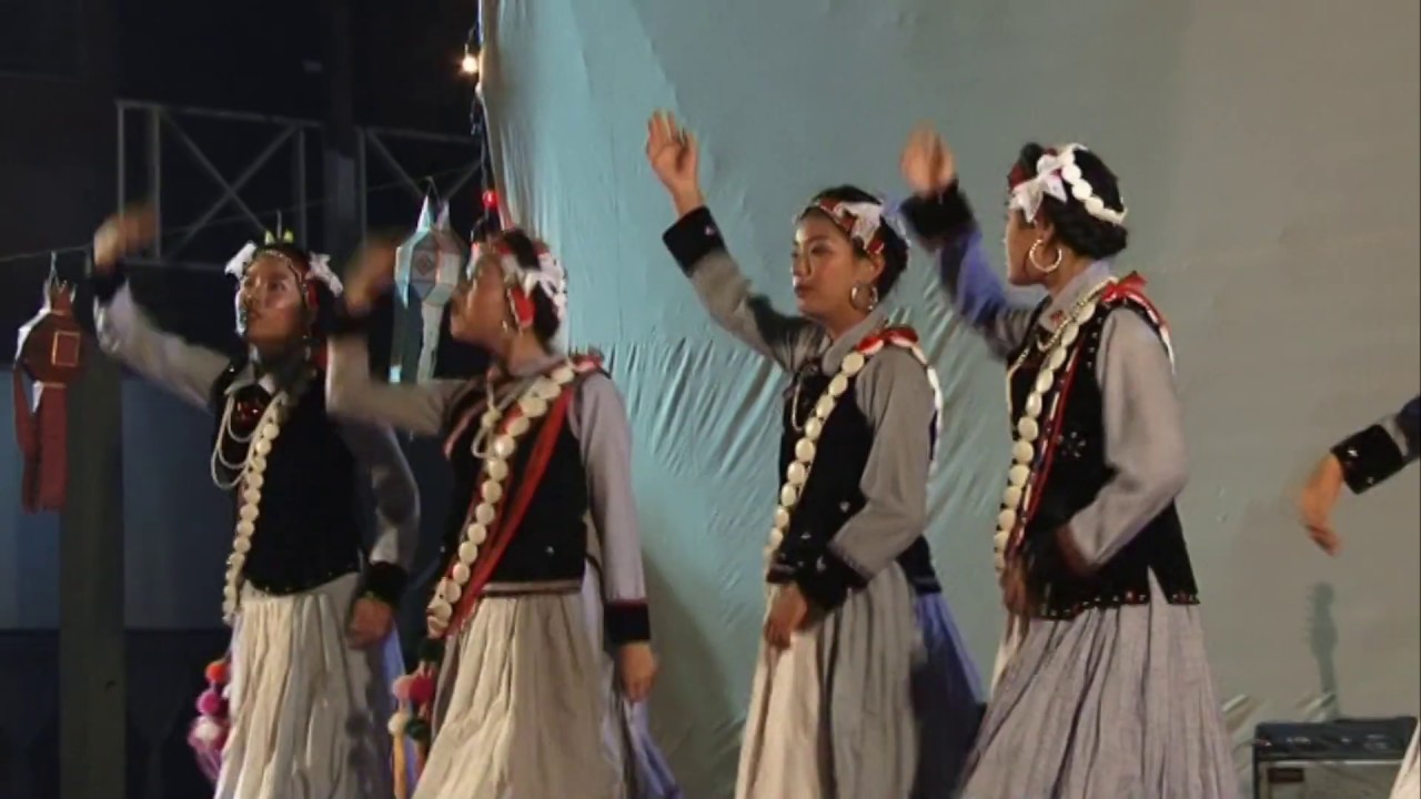 lisu song | Dancing by The church of Borneo การแสดง จากคริสตจักร โบนิว