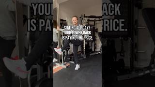 Desk Reset Routine (Hips &amp; Back) #fitover40