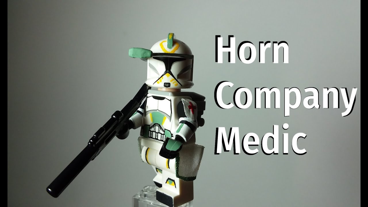 Horn Company Medic Trooper! Lego Star Wars YouTube