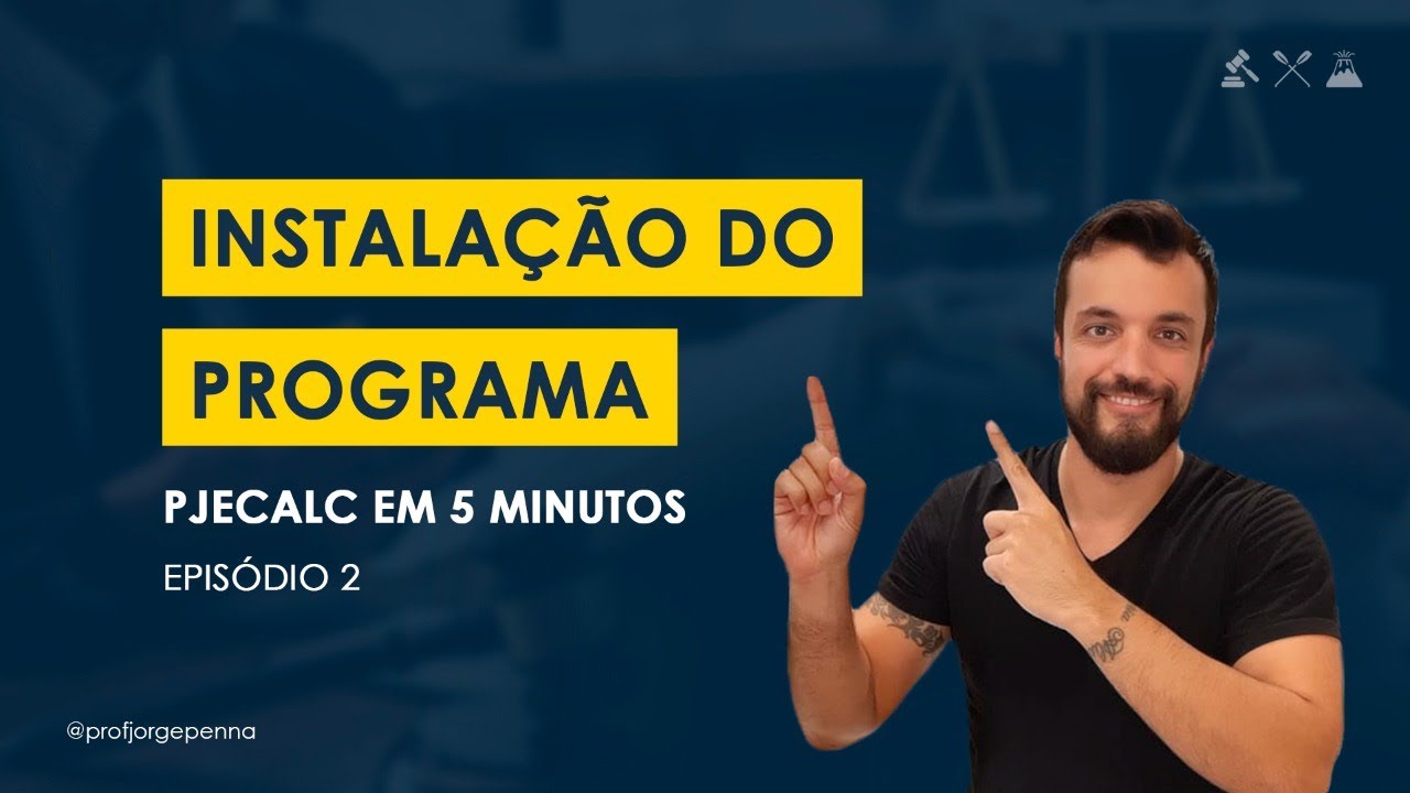 Como baixar e instalar o PJECALC cidadão em 5 minutos