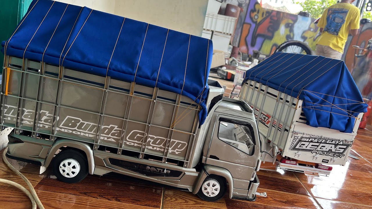 JANGAN DI SKIP‼️FULL TUTORIAL PEMBUATAN RANGKA & PEMASANGAN TERPAL ALA TRUK CABE!