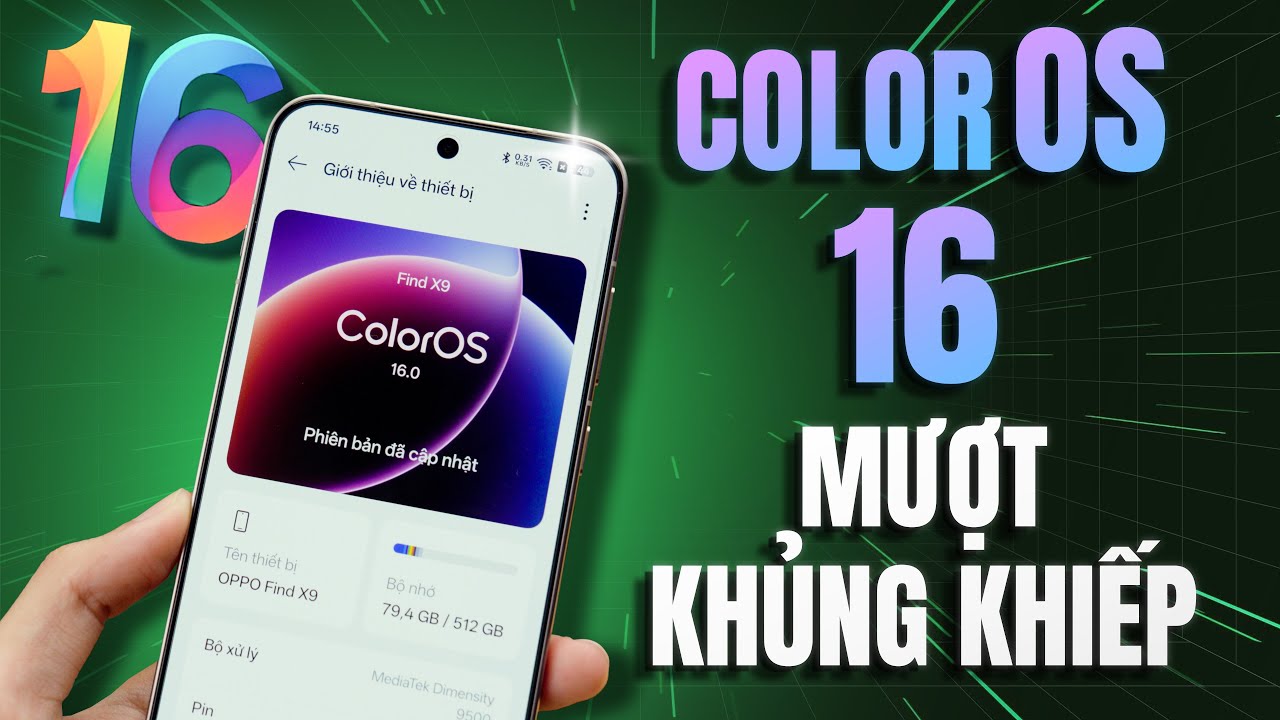 Đánh Giá ColorOS 16 - Hệ Điều Hành Android Đẹp Nhất, Mượt Nhất, Tối Ưu ...
