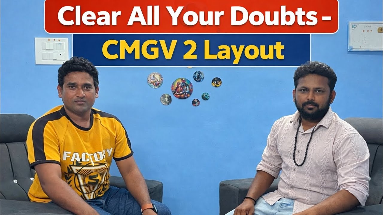 CLEAR YOUR DOUBTS BEFORE BUYING IN REAL ESTATE COMMON MAN GREEN VALLEY 2 LAYOUT