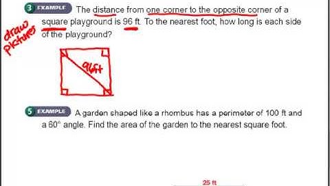 8.2 Special Right Triangles (45-45-90 and 30-60-90)
