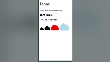 Css Font Awesome 🤔 #create css style icons #shorts #viral #youtubeshorts