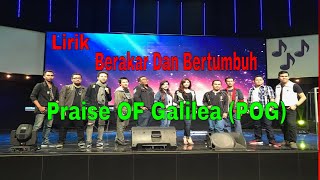 Berakar Dan Bertumbuh-Praise Of Galilea(POG) Lirik