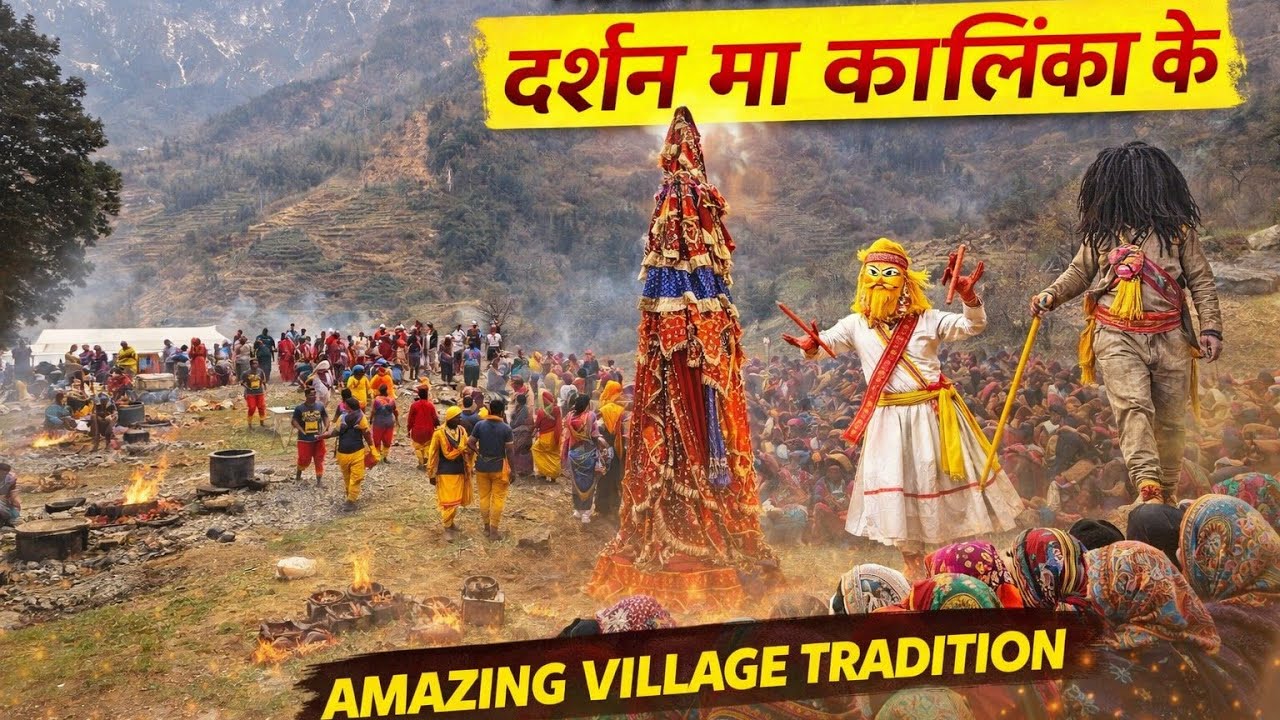 Pahadi Kauthig|| Kalinka Mata Dewra Yatra || Village vlog