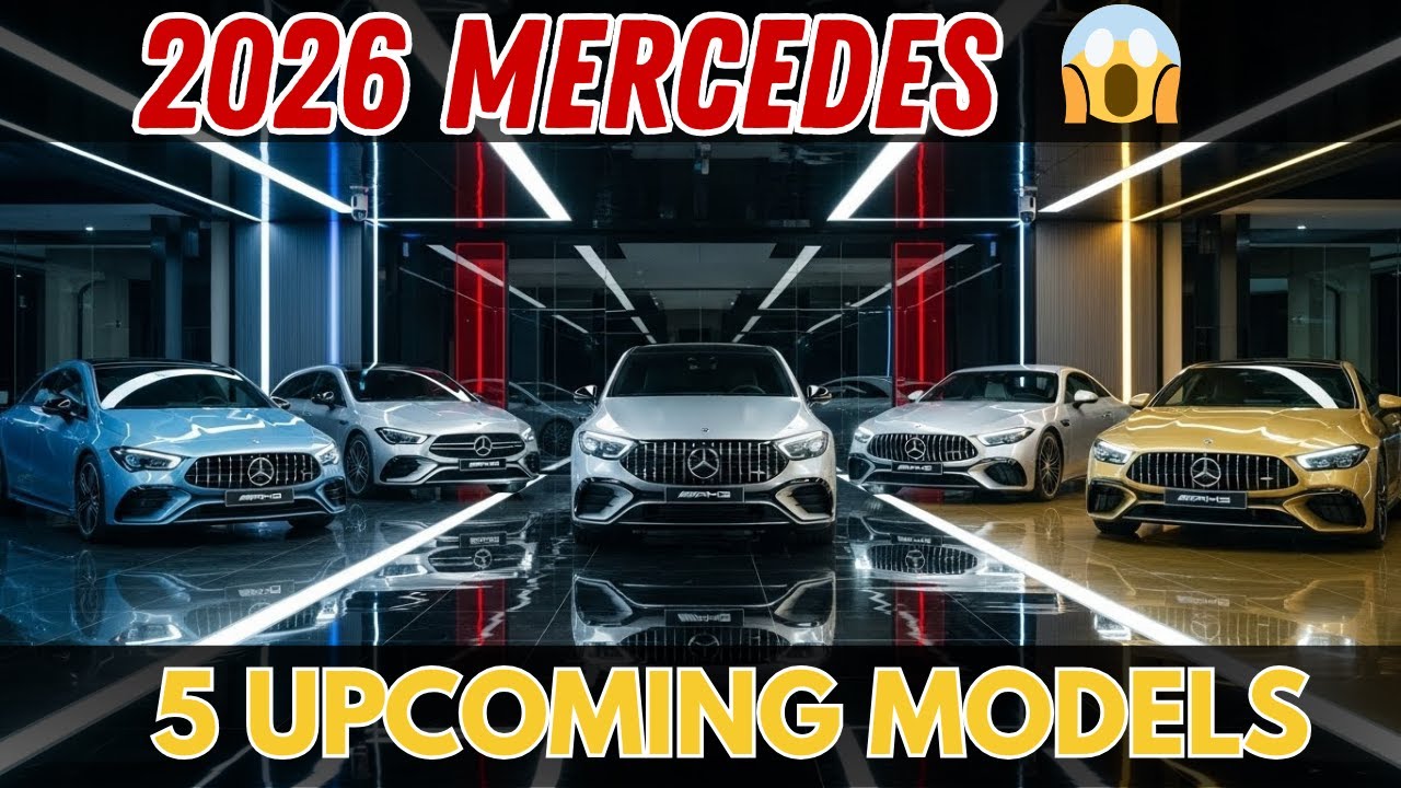 5 Upcoming Mercedes Cars for 2026 | Mercedes 2026 cars reviews | USA car reviews 2026