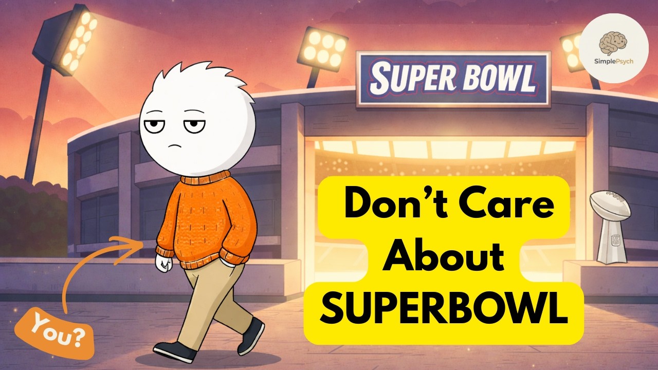 Psychology of People Who Don't Care About Super Bowl 2026