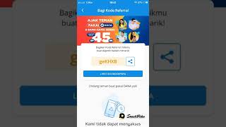 Ini Kode Refferal Akun Dana Gue