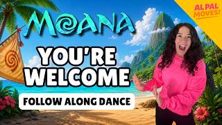Try This Moana Dance Challenge 🌺 Follow Along Dance to "You're Welcome"