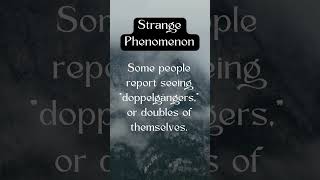 DOPPELGANGERS #ancientenigmas #enigma #paranormal #mythsandlegends #legends #history