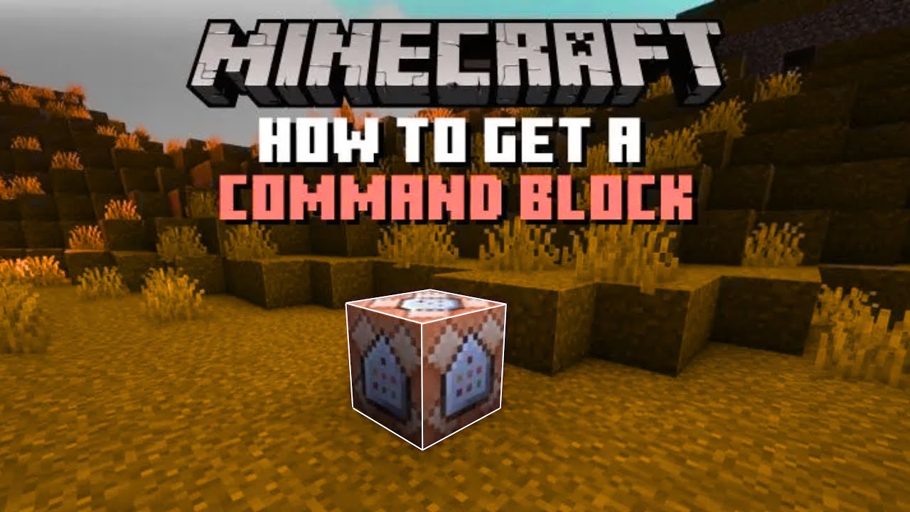 How to get a COMMAND BLOCK in Minecraft 2025! - YouTube