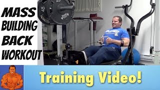 Mass Building BACK Workout - Do This For BIGGER Lats!