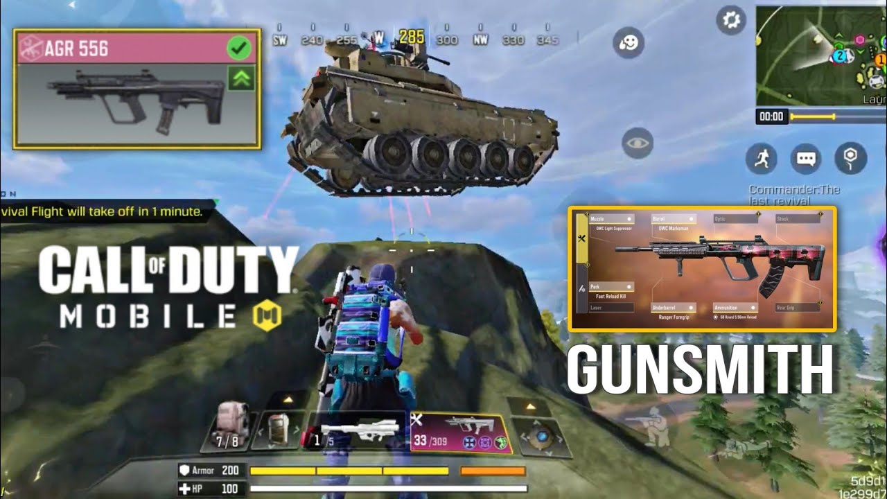 Codm Agr 556 - Blindsided (Camo) | Season 3 Vintage Vigilance Br Gunsmith Gameplay 2024