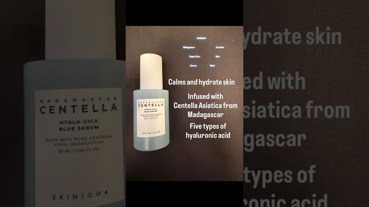 SKIN1004 Madagascar Centella Hyalu Cica Blue Serum
