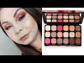 Makeup Revolution Forever Flawless Affinity Eyeshadow Palette Swatches Review & Tutorial