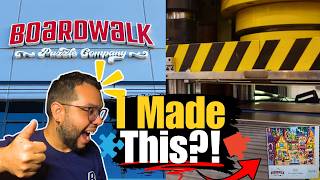 I Went INSIDE a Puzzle Factory… and Made My Own Puzzle! 🤯