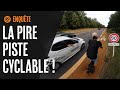 Pire aménagement cyclable près de Versailles 🚲