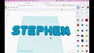 Add a custom font to Tinkercad