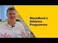 About blackrocks athletes programme  david denton