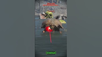 Surrounded by Super Mutants and Mirelurks (Fallout 4 - Very Hard Difficulty)