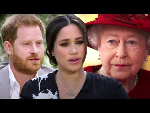 Video: Meghan And Harry React To Queen Elizabeth's Ban