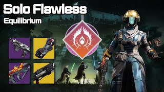 Solo Flawless Equilibrium (Prismatic Warlock) - [Destiny 2 Renegades]