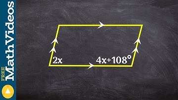 Applying same side interior angles when you have two sets of parallel line